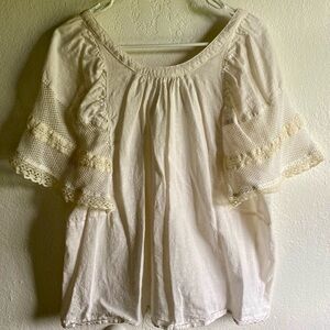 ⚡️3 for $17⚡️OLD NAVY Butterfly Sleeve Crochet Top